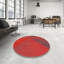 Tapis rouge / brun Ericka-657669594