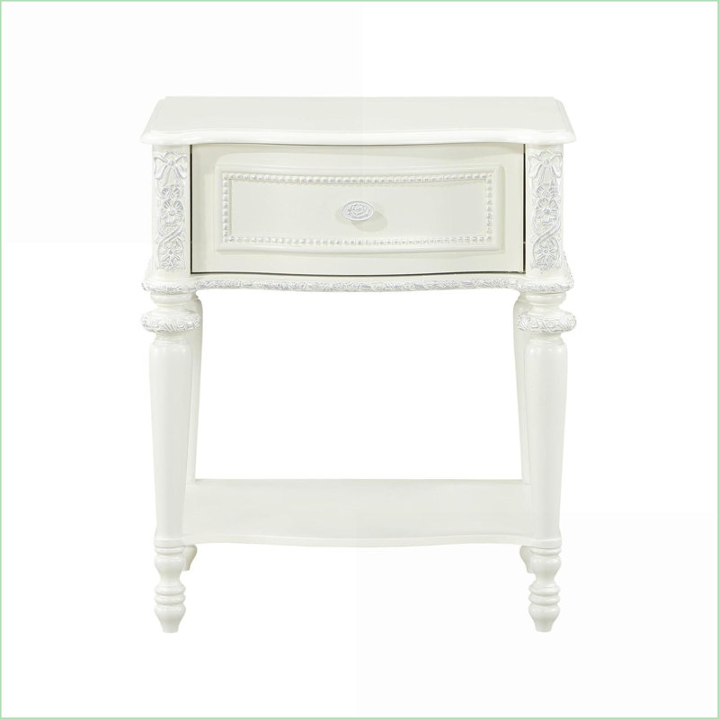 Table de chevet 1 tiroir Ivory Floral