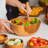 Rainforest Bowls Teak Serving Bowl