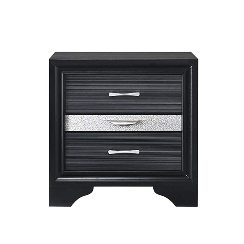 2 tiroirs et 1 table de chevet à bijoux