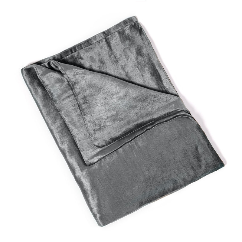 Housse de couette en velours, Housse de couette pour grand lit, Bleu