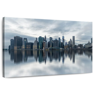 Sireci New York Skyline Reflection