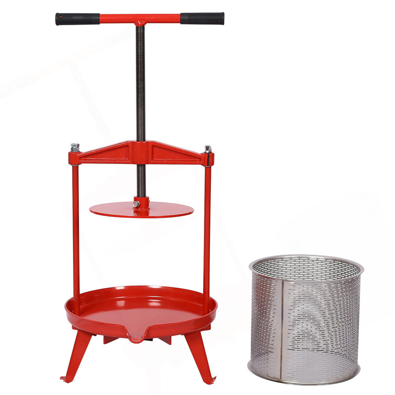 Stainless Steel Fruit And Wine Press 3.69Gallon/14L