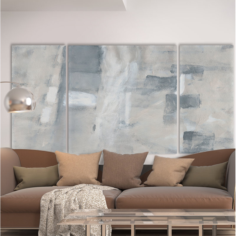« fogscape i », reproduction d’image multi-pièces de qualité supérieure sur toile, H 24 po x l 48 po x P 1,5 po