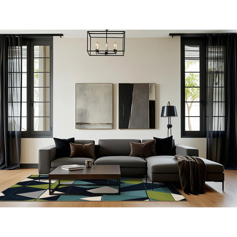 Orbit Crossroads Rug, Rectangle 8' x 10'