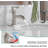 SoftStream Waterfall Brushed Nickel Single Hole, Single Handle With Deck Plate