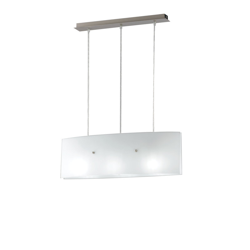 Campbel 3 - Light White Pendant