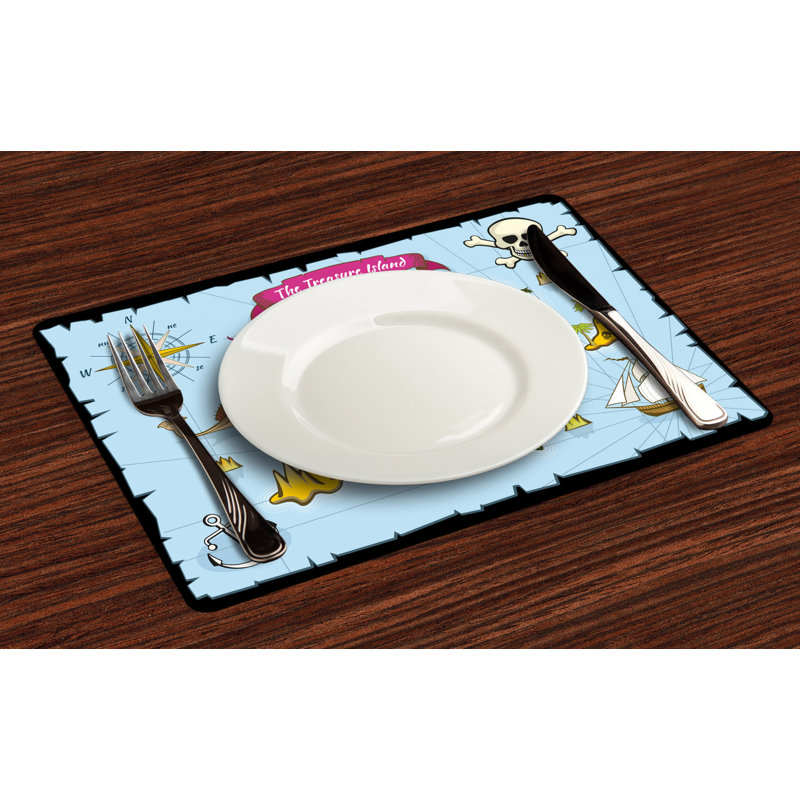 Carte de pouce 18,5" island map
