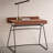 Italian style minimalist desk and chair set