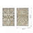S/2 Leaf Shadow Box Wall Décor, 23.5X1x35.5"