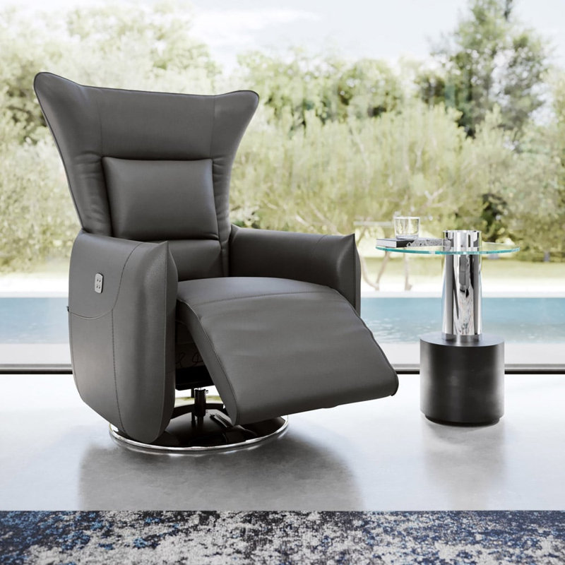 Fauteuil inclinable gris Hyland