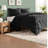 Reversible Diamond Quilted Twin/twin Xl Bedding Set With Hypoallergenic Comforter