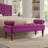 Long bed Bench for Bedroom,Upholstered Window Bench with Tufted Button,Entryway Bench,Bolster Bench for Living Room-2104545421