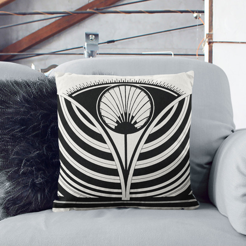 Ornament Vol.3 By Samuel De Mesquita Square Throw Cushion, 40cm H x 40cm W x 15cm D