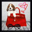 Beagle (Square) par By Jodi - impression-316764557-316764546