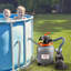 Pompe à filtre à sable 12 po pour piscine hors terre 1/2 HP 3000 GPH Débit