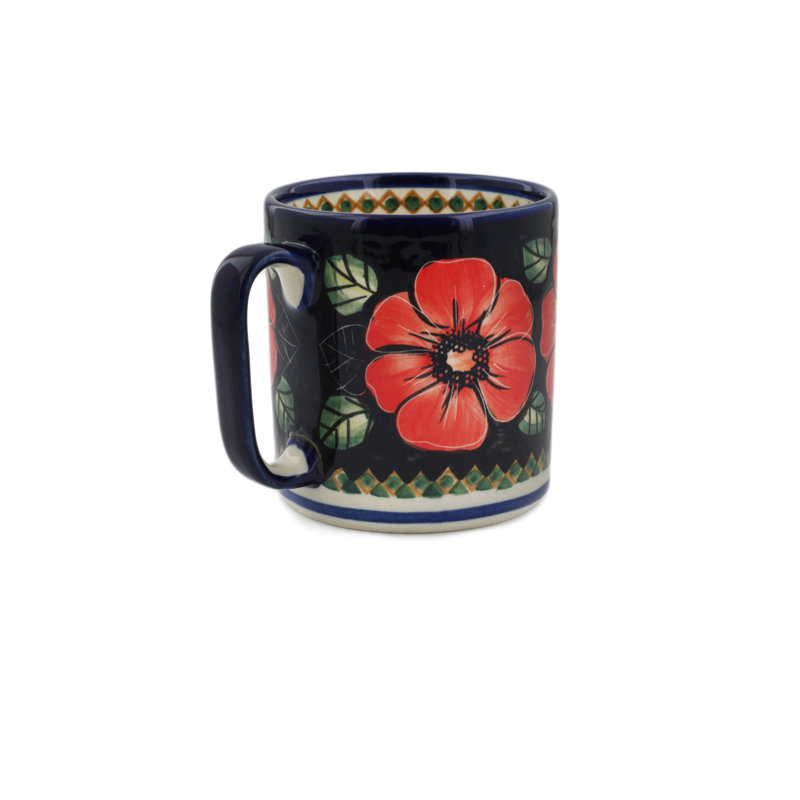 Grande tasse à café Poppy passion