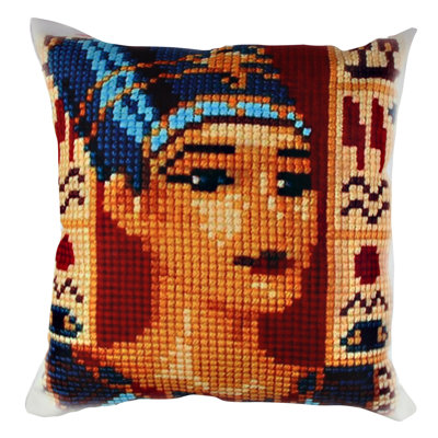 Premium Washable Cushion, 17.0 x 17.0 Inches, 50% Cotton / 50% Polyester, Silicone Filling, Concealed Zip | Soft, Comfortable & Ironable | Perfect for Home Decor, Living Room & Bedroom Accents