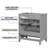 29.5'' Single Bathroom Vanity Base Only in Gray
