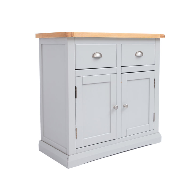 2+2 Sideboard, Grey/Silver