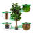 Faux Fiddle Leaf Fig Tree Tree in Planter-1208337184