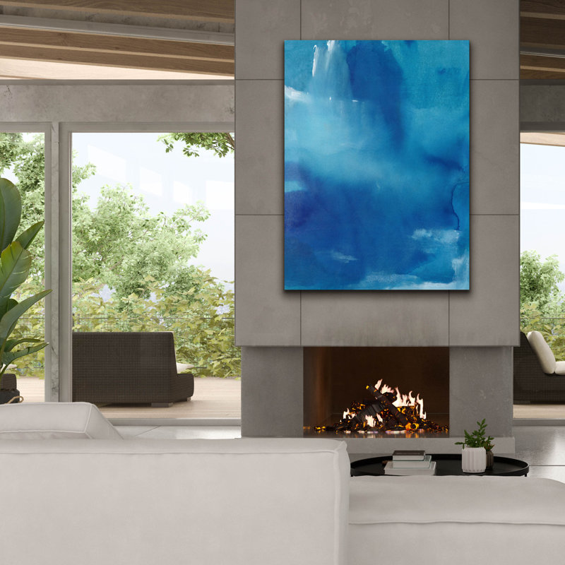 «Beyond The Sea» par Michelle Oppenheimer, H 54 po x l 40 po x P 1,5 po