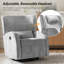 Fauteuil inclinable et pivotant Axel-748002844
