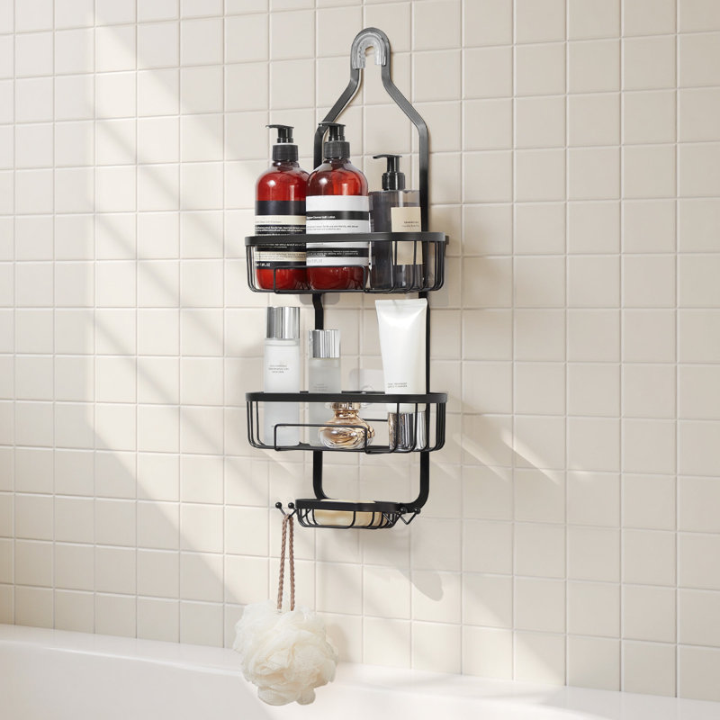 Support de rangement pour douche à 3 niveaux