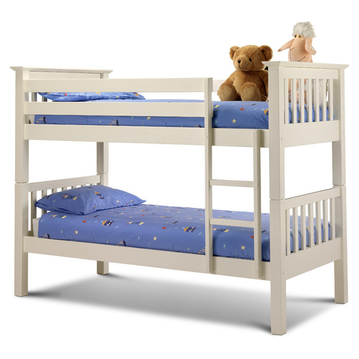 Scoggins Single (3') Bunk Bed, White