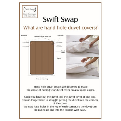 Cotton Solid Colour Duvet Cover Set with Pillowcases Included