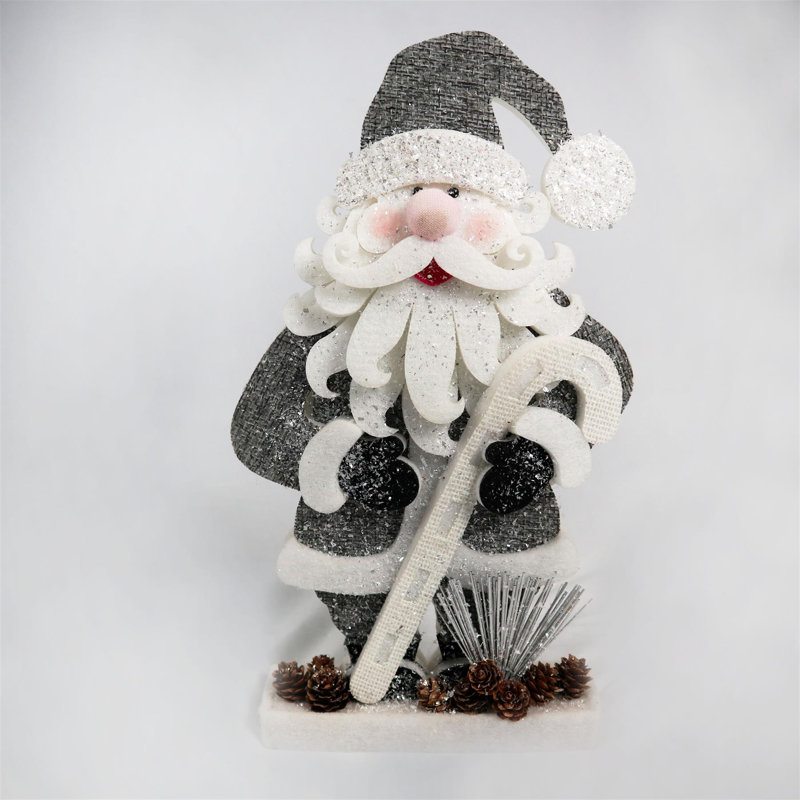 PVC No Holiday Shaped Ornament, Silver, 25 cm x 15cm x 4cm
