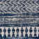 Addilee Geometric Dark Blue Area Rug