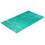 Tapis turquoise en laine noué à la main de conception unique 6 pi 1 po x 10 pi 1 po Vibrance