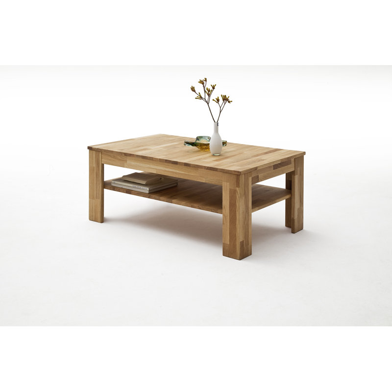 Crose Solid Wood Four Leg Coffee Table