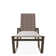 Holna Outdoor Rust-Resistant Metal Chaise Lounge