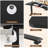 Kriaris Height Adjustable Gaming Standing Desk with Built in Outlets-437297870