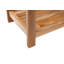 Banc de douche en teck de 35,5 po