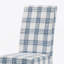 Chaise en tissu