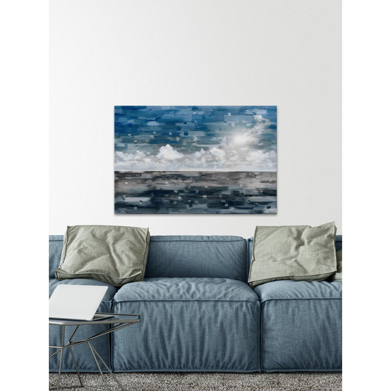 Reproduction d’art sur toile tendue « penzance », H 30 po x l 45 po x P 1,5 po