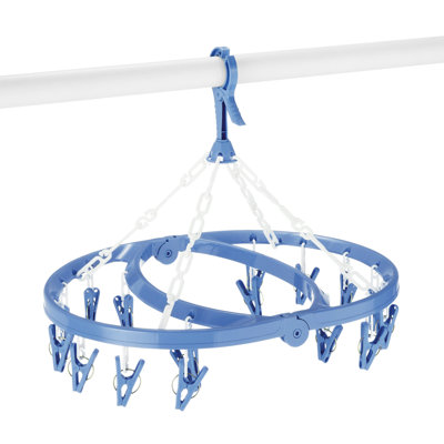 Metal Foldable Clip And Dry Hanger