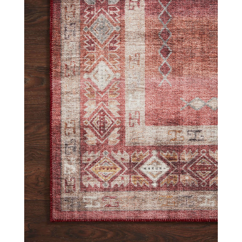 Tapis intérieur / extérieur rectangulaire Sagnik, Rectangle 5 pi x 6 pi 6 po