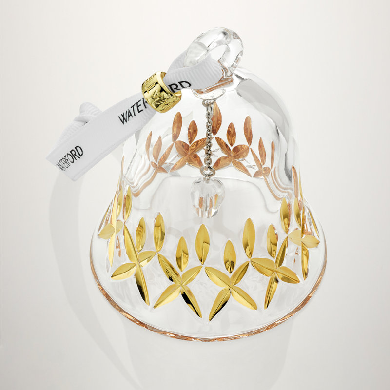 Lismore Bell Ornament Gilded