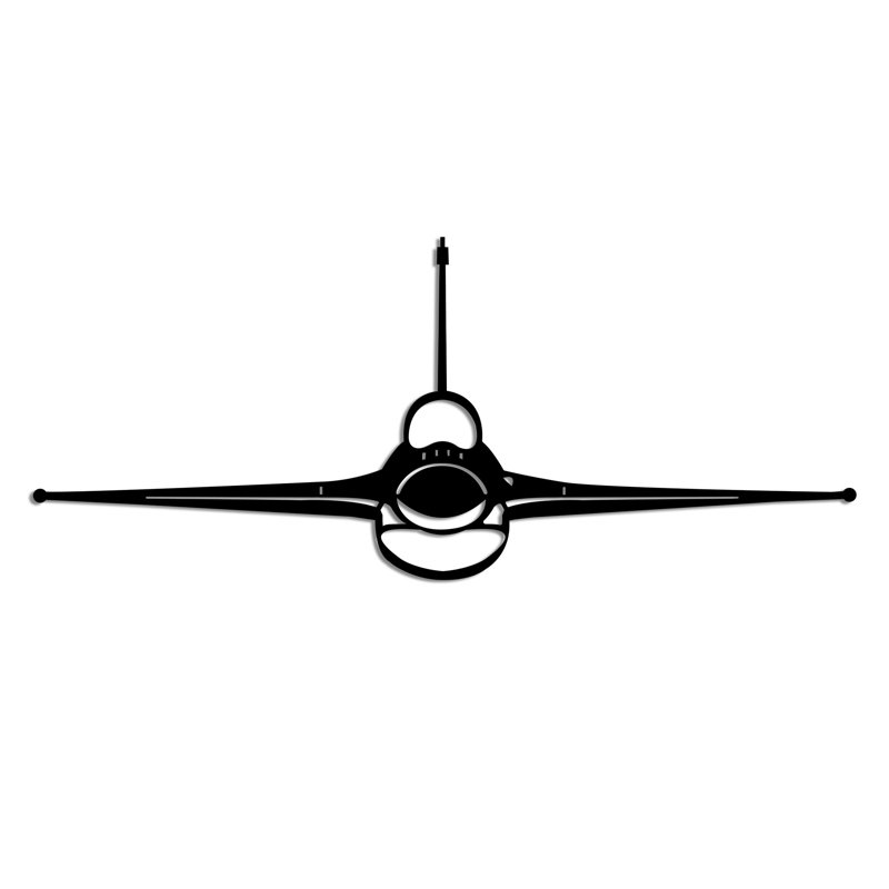 Stylish Black Decorative Metal Wall Accessory, 23.6 x 9.8 inches | 100% Metal, Thickness: 0.06 inches | Lightweight at 0.3 lbs, Perfect for Home Décor & Modern Spaces, Unique Art Piece for Any Room