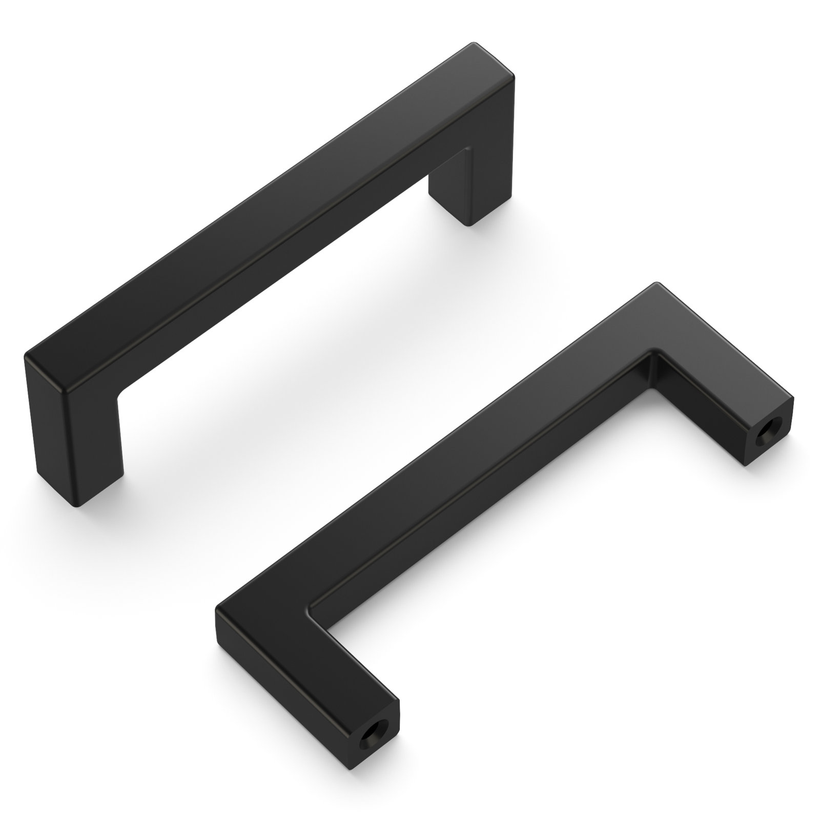 Skylight Cabinet Handle Pull, 3", Matte Black, 1
