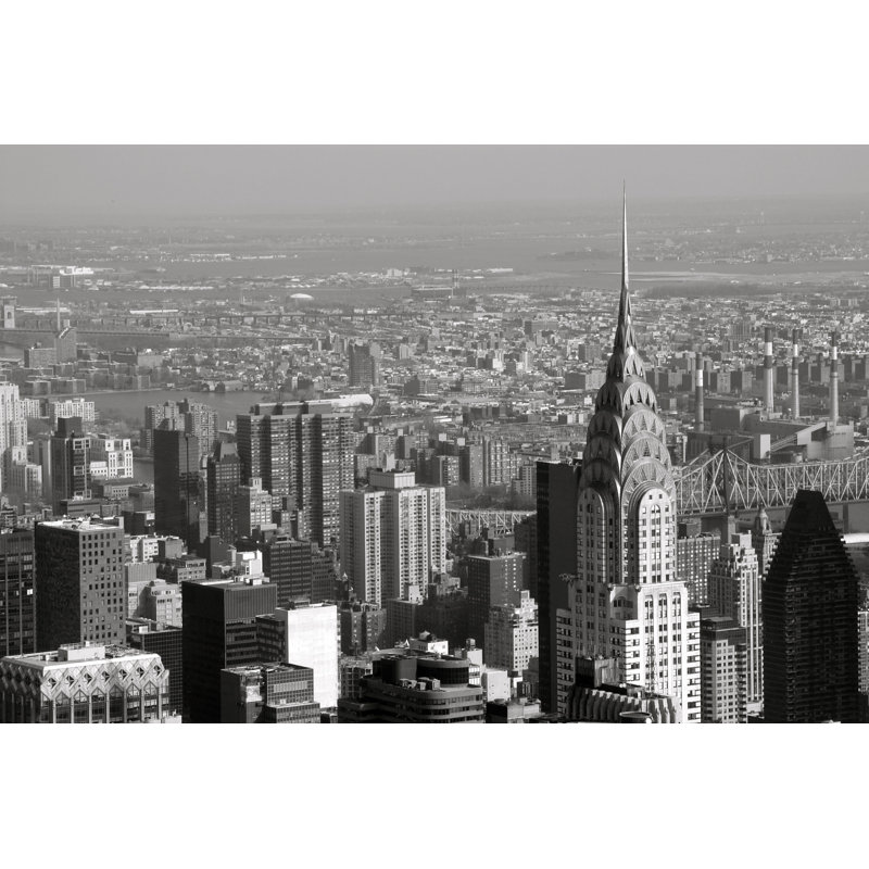 Nyc Skyline by NYC Skyline - Wrapped Canvas Print, 20cm H x 30cm W x 3.8cm D