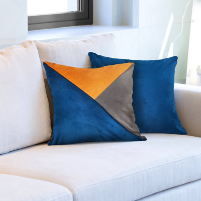 Alabama Geometric Square Cushion Cover