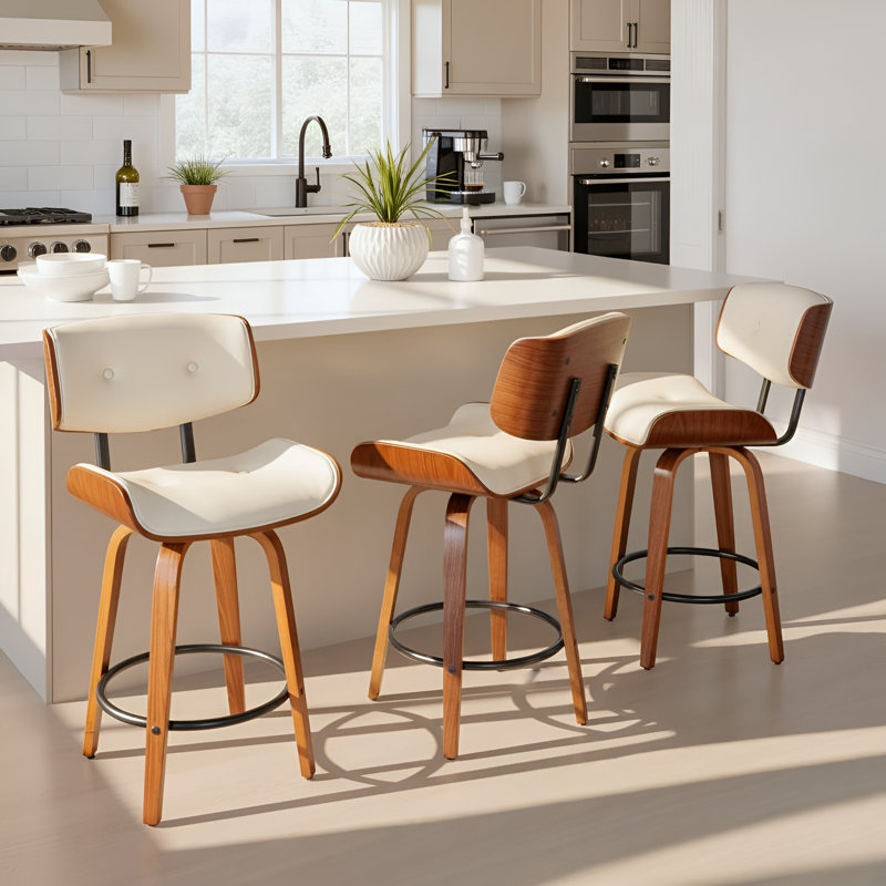 Tabouret Laurenzio, Crème