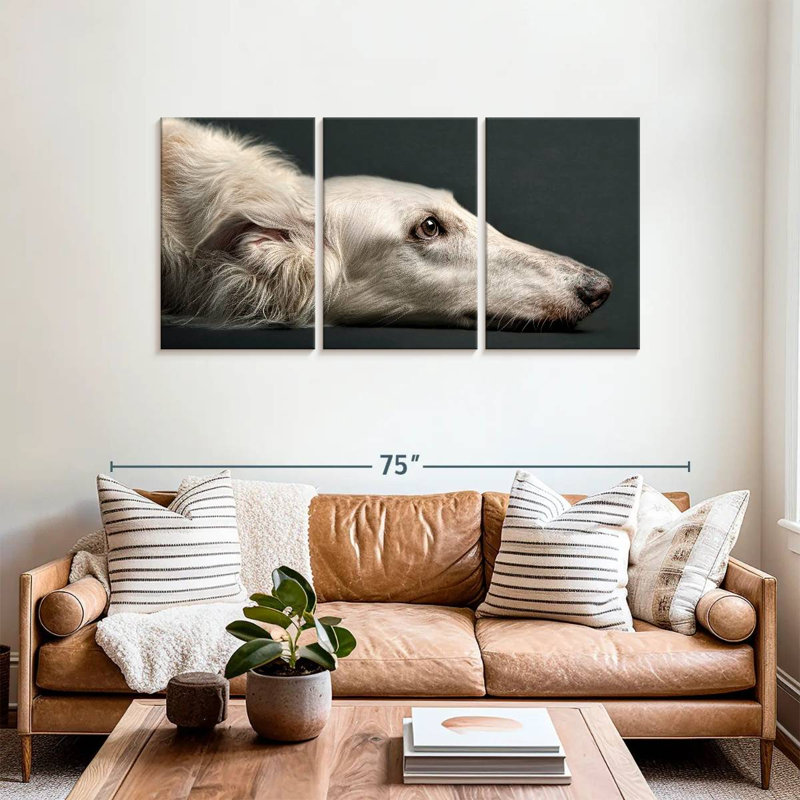 Brampt Loyal Dog, 30" H x 62" W