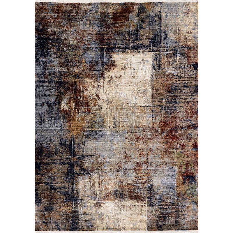 Tapis antidérapant Nalae, Rectangle 5 pi 3 po x 7 pi 7 po