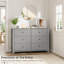 Commode 6 tiroirs Grey-1010911247